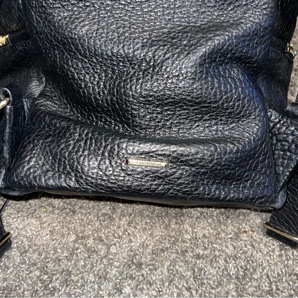 Rebecca Minkoff Black 100% Leather Julian Backpack - Picture 5 of 12